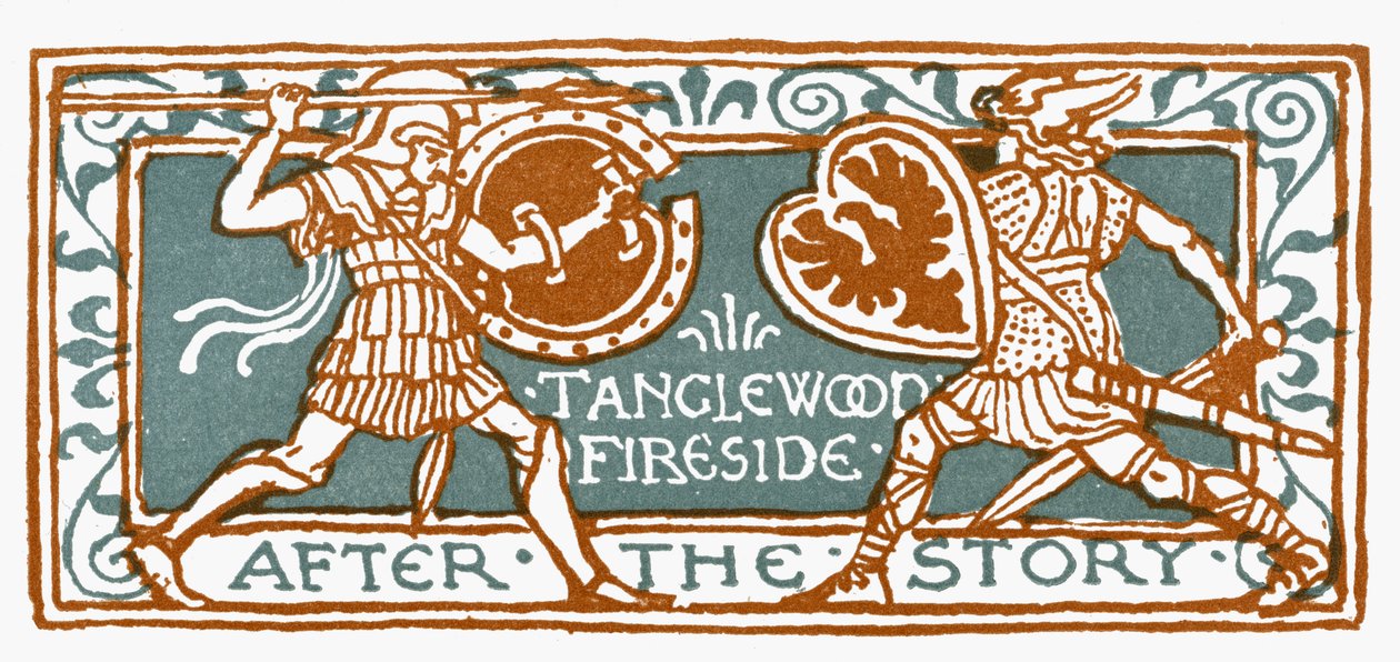 Lareira de Tanglewood de Walter Crane