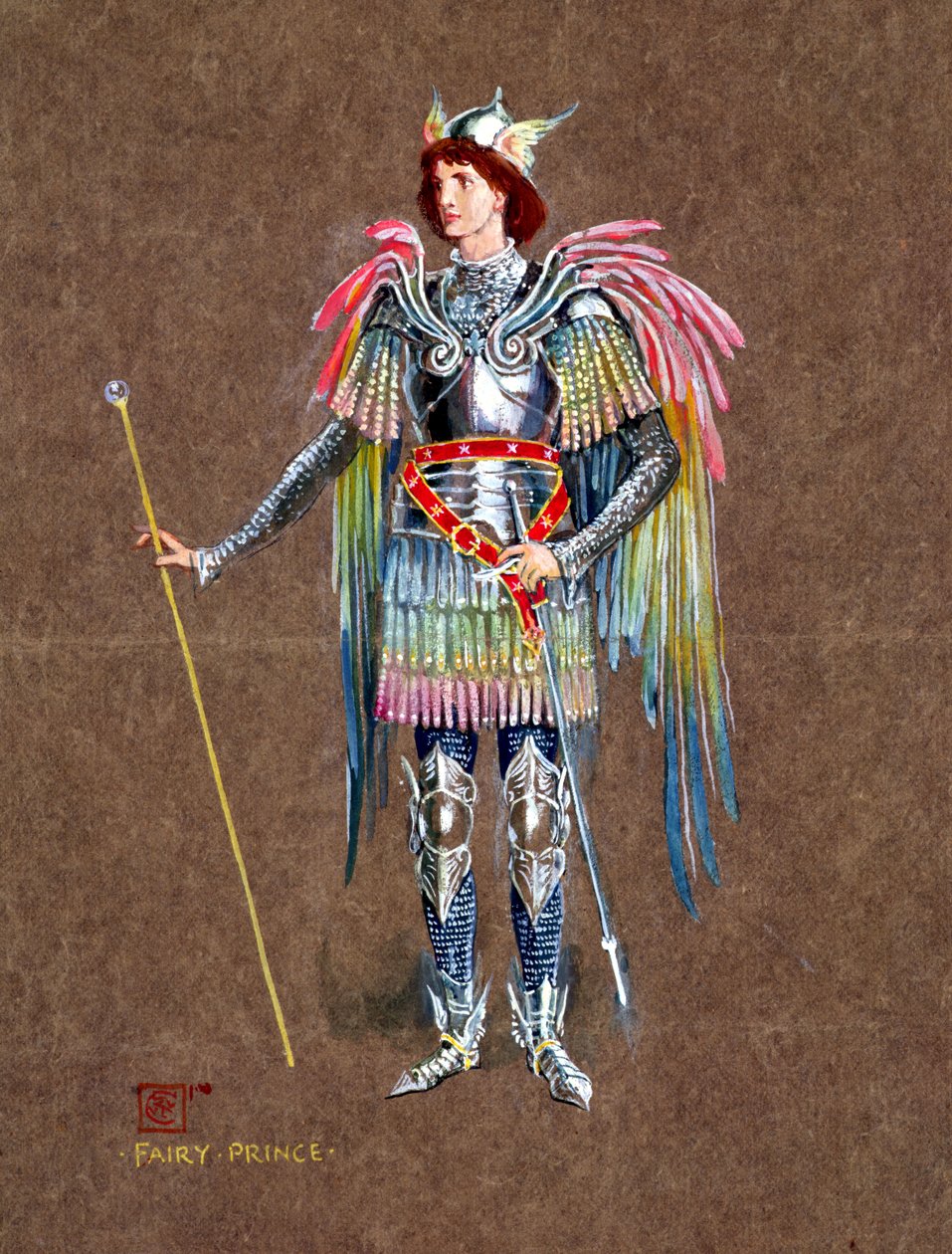 O Príncipe das Fadas, de &39;The Snowman&39; (figurino) de Walter Crane