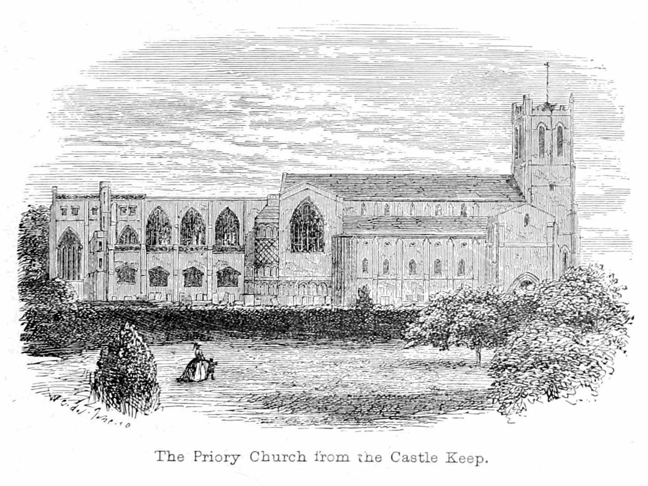 A igreja do convento, Christchurch de Walter Crane