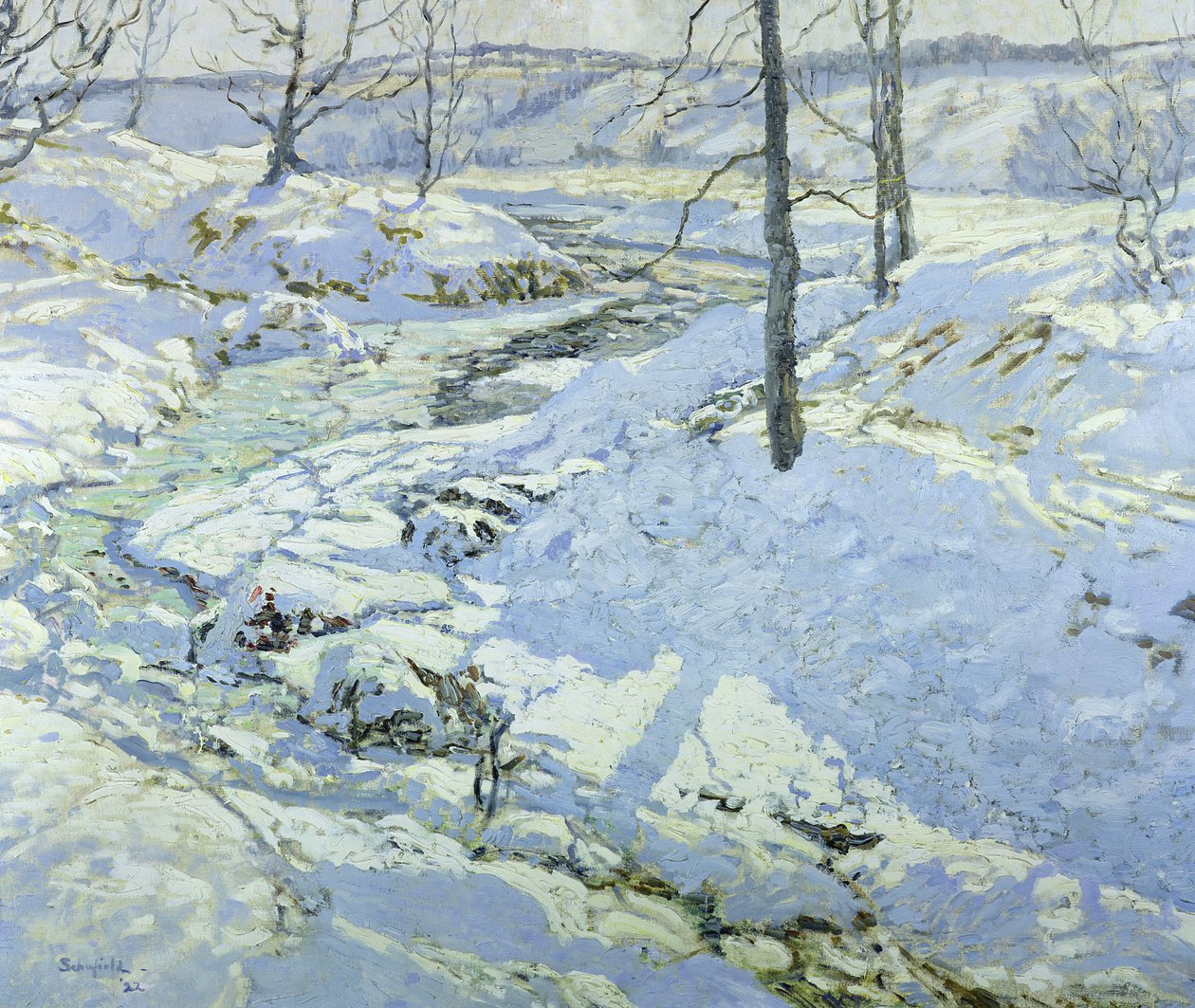 Luz da Manhã, 1922 de Walter Elmer Schofield