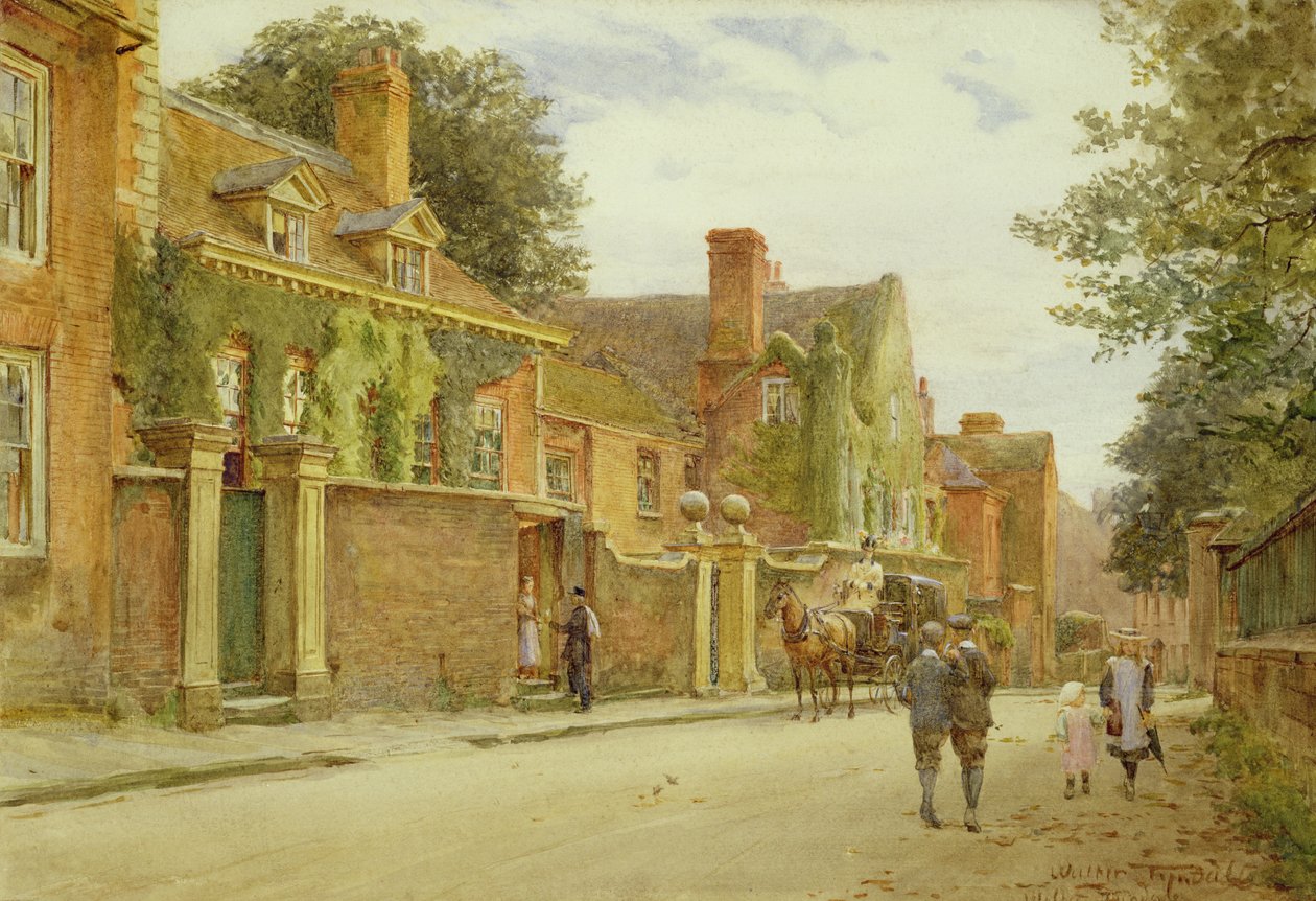 Belmont, Shrewsbury (wc no papel) de Walter Frederick Roofe Tyndale