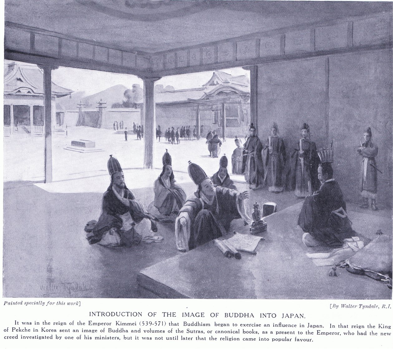 Introdução da imagem de Buda no Japão de Walter Frederick Roofe Tyndale