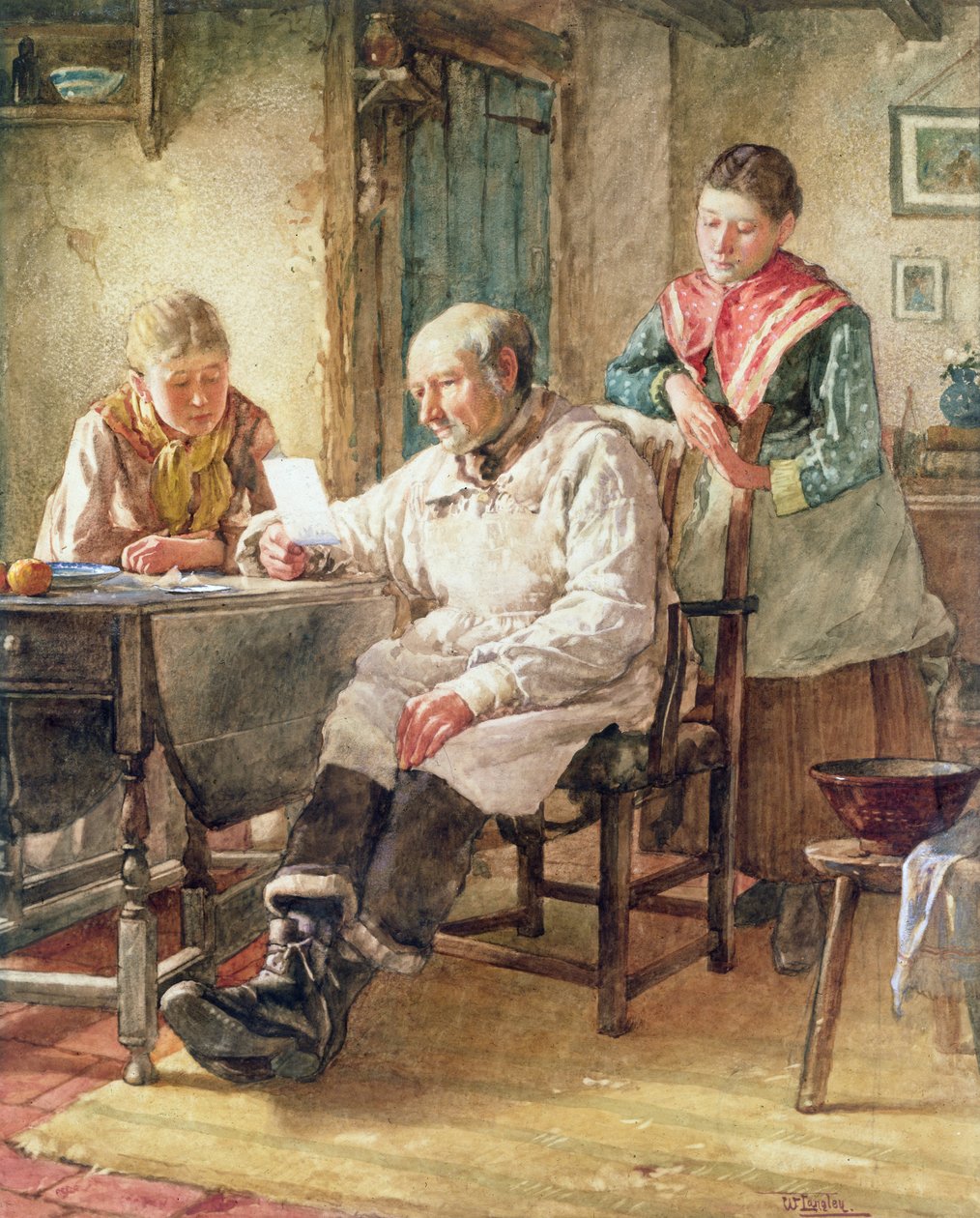 O Morning Post de Walter Langley