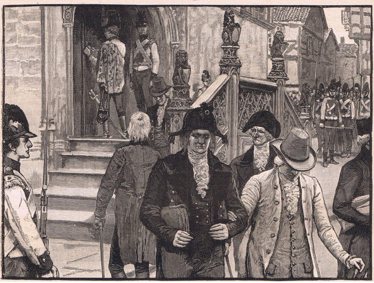 Expulsão dos Professores da Universidade de Antuérpia AD 1789 de Walter Paget