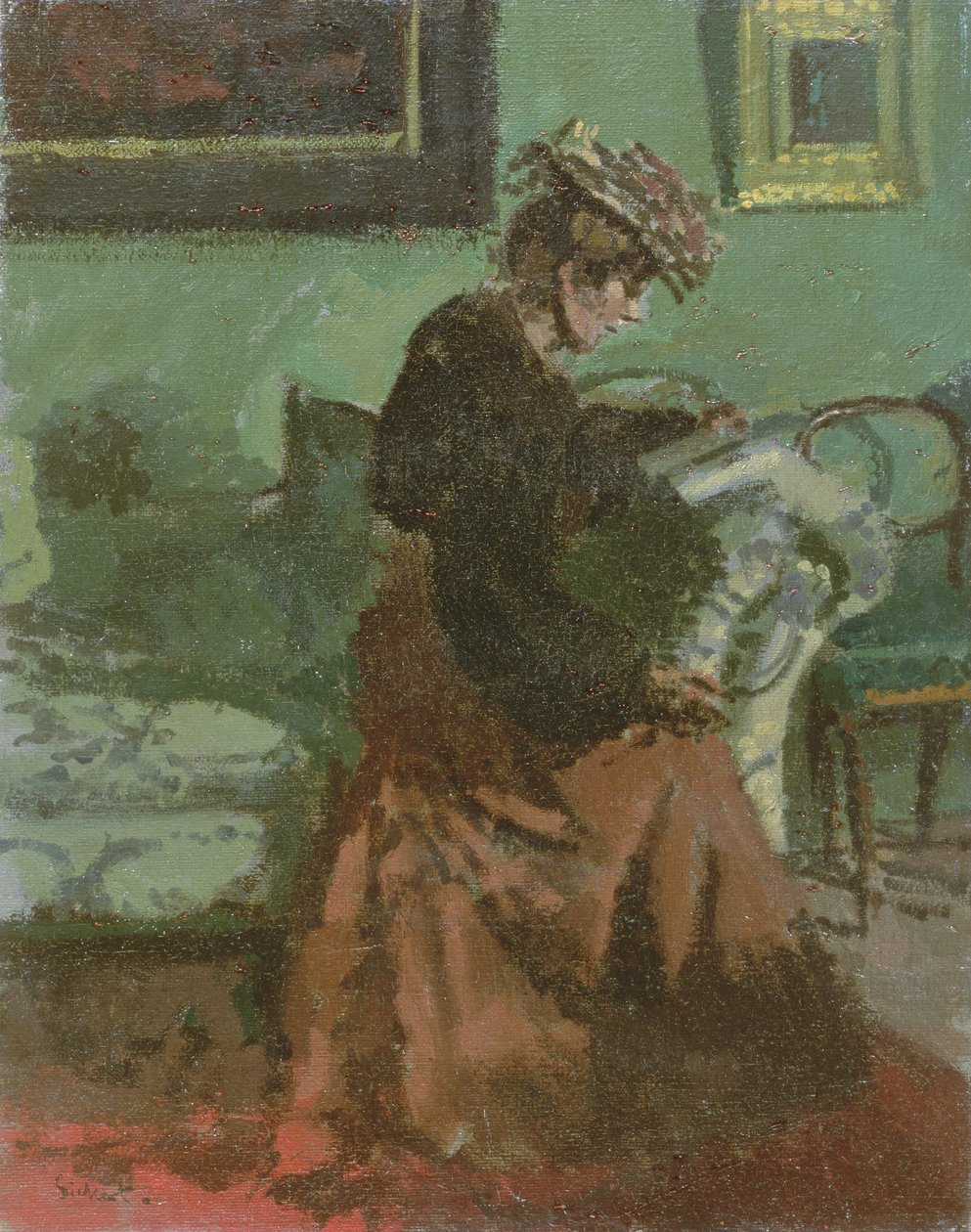 Helene Daument, segunda-feira de Páscoa de Walter Richard Sickert