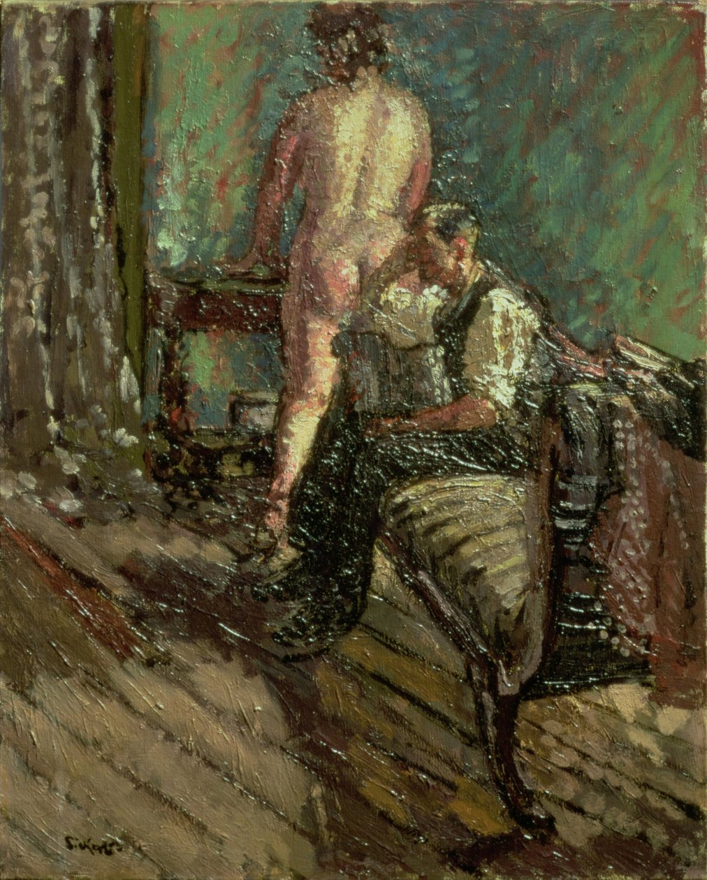 Vida em casa, Camden Town de Walter Richard Sickert