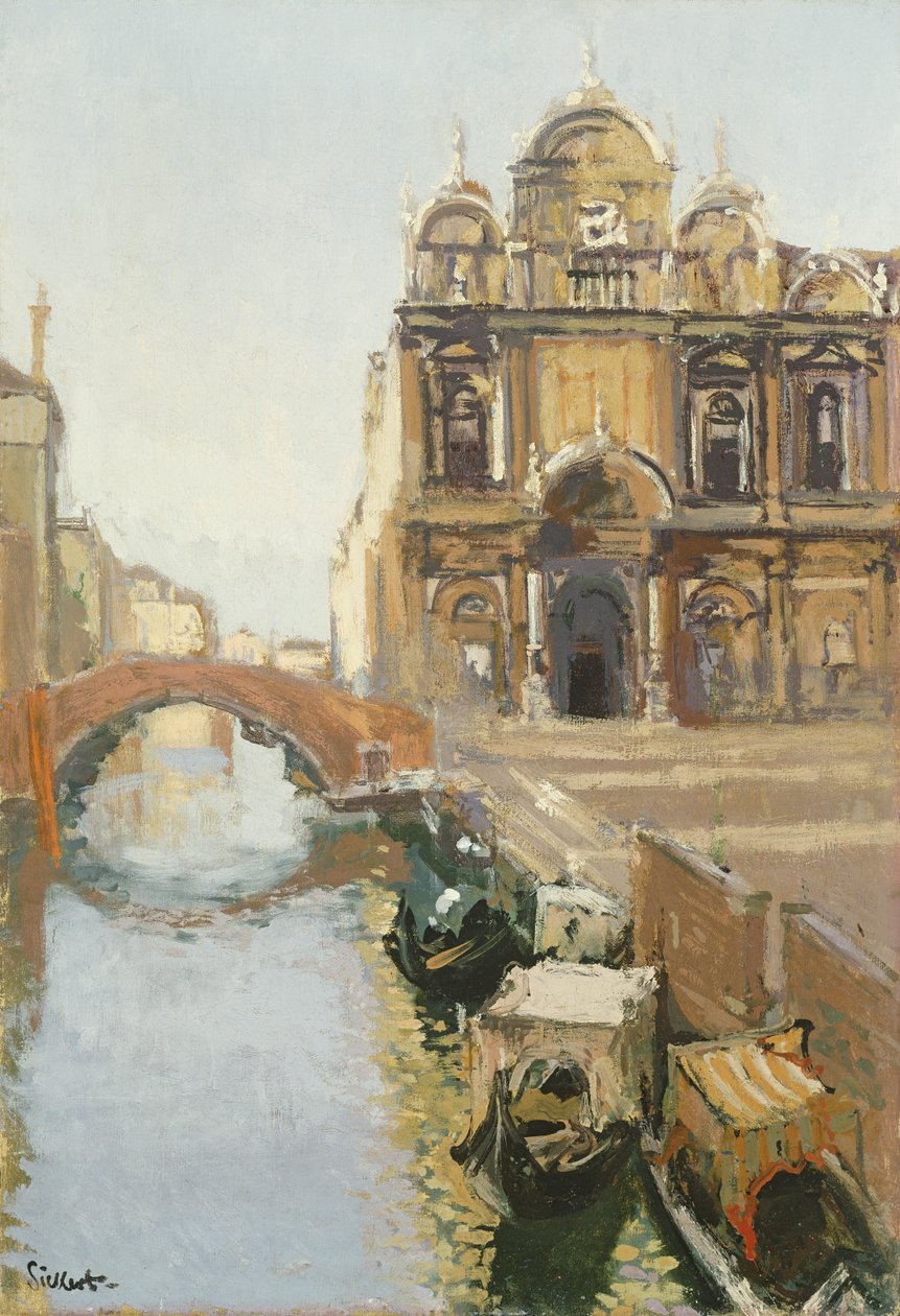 O Hospital Civil de Veneza de Walter Richard Sickert