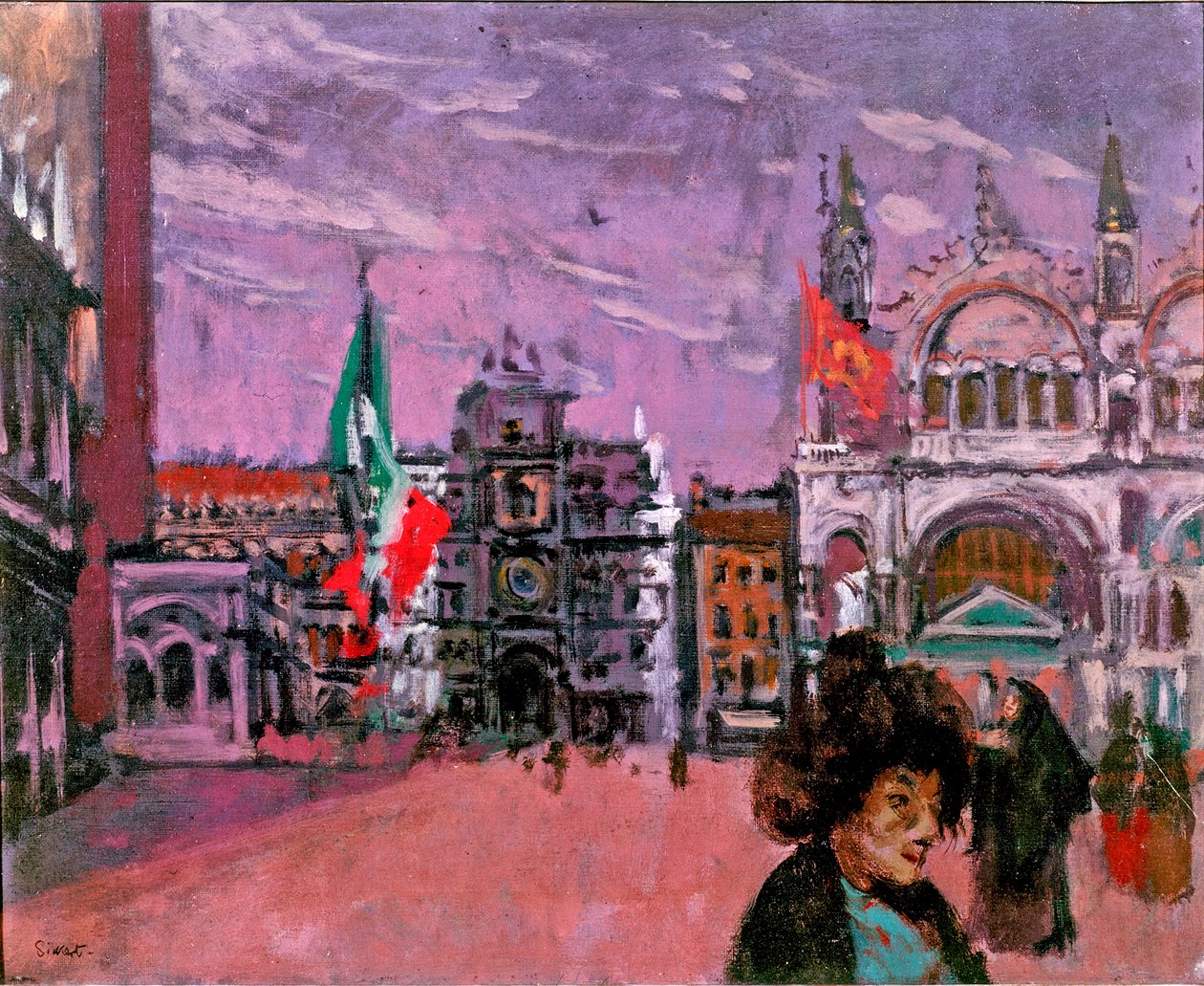 Piazza San Marco, Veneza, c.1903-06 de Walter Richard Sickert