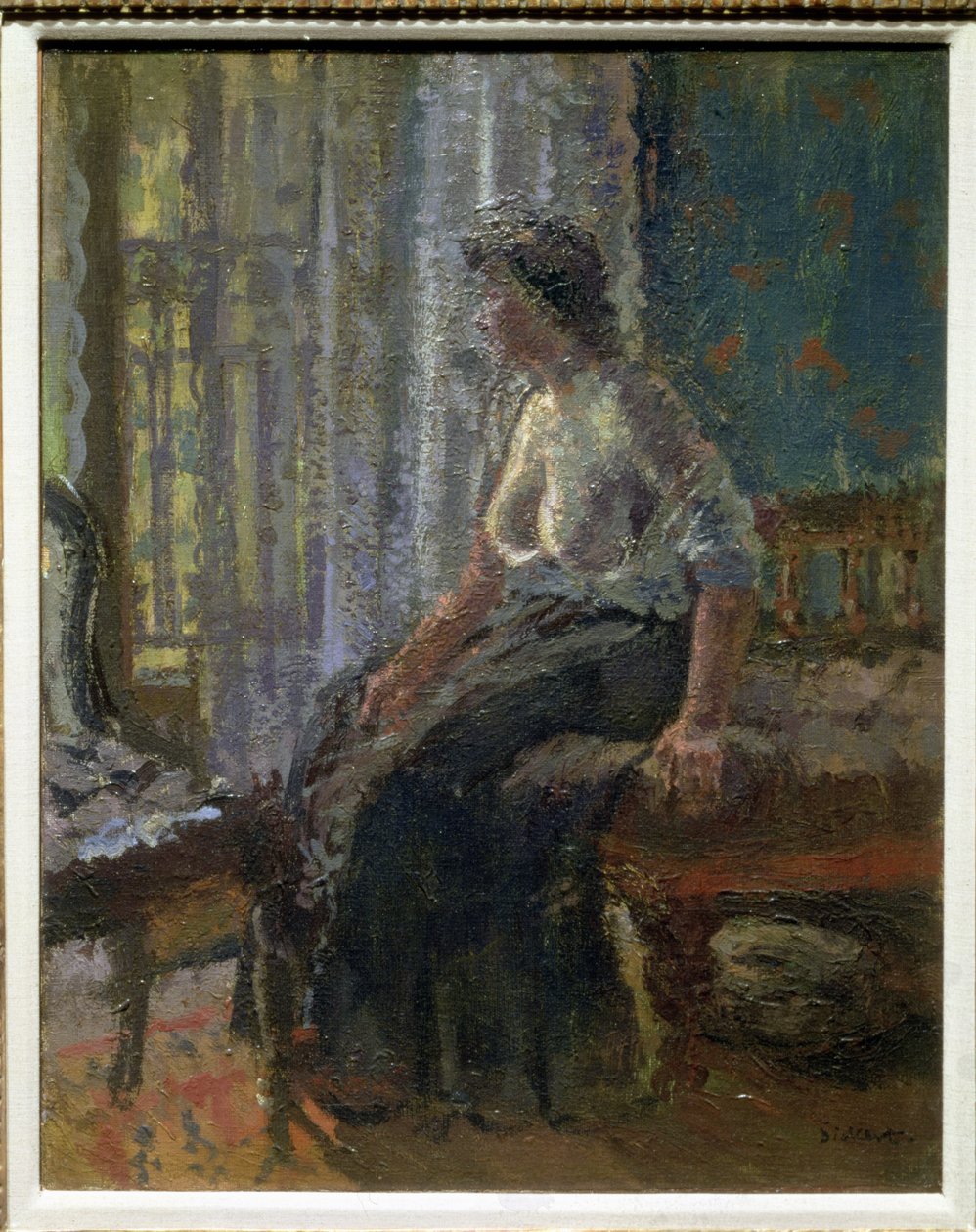 Mulher sentada, Granby Street, c.1909 de Walter Richard Sickert