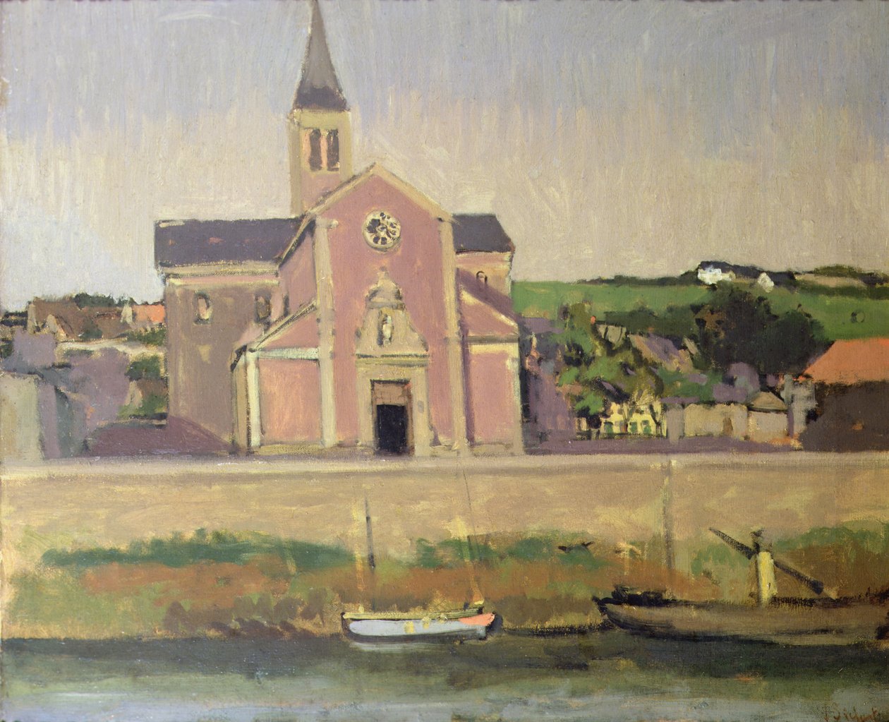 A igreja de Pollet, Dieppe, c.1900 de Walter Richard Sickert