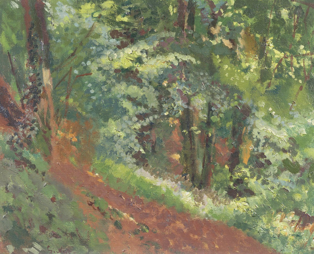 A floresta de Arques, 1913-14 de Walter Richard Sickert