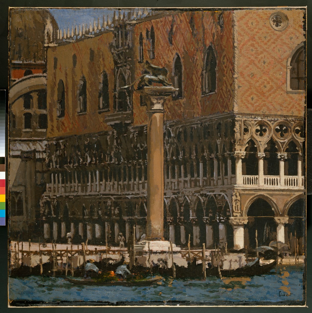 O Leão de São Marcos, c.1895-96 de Walter Richard Sickert