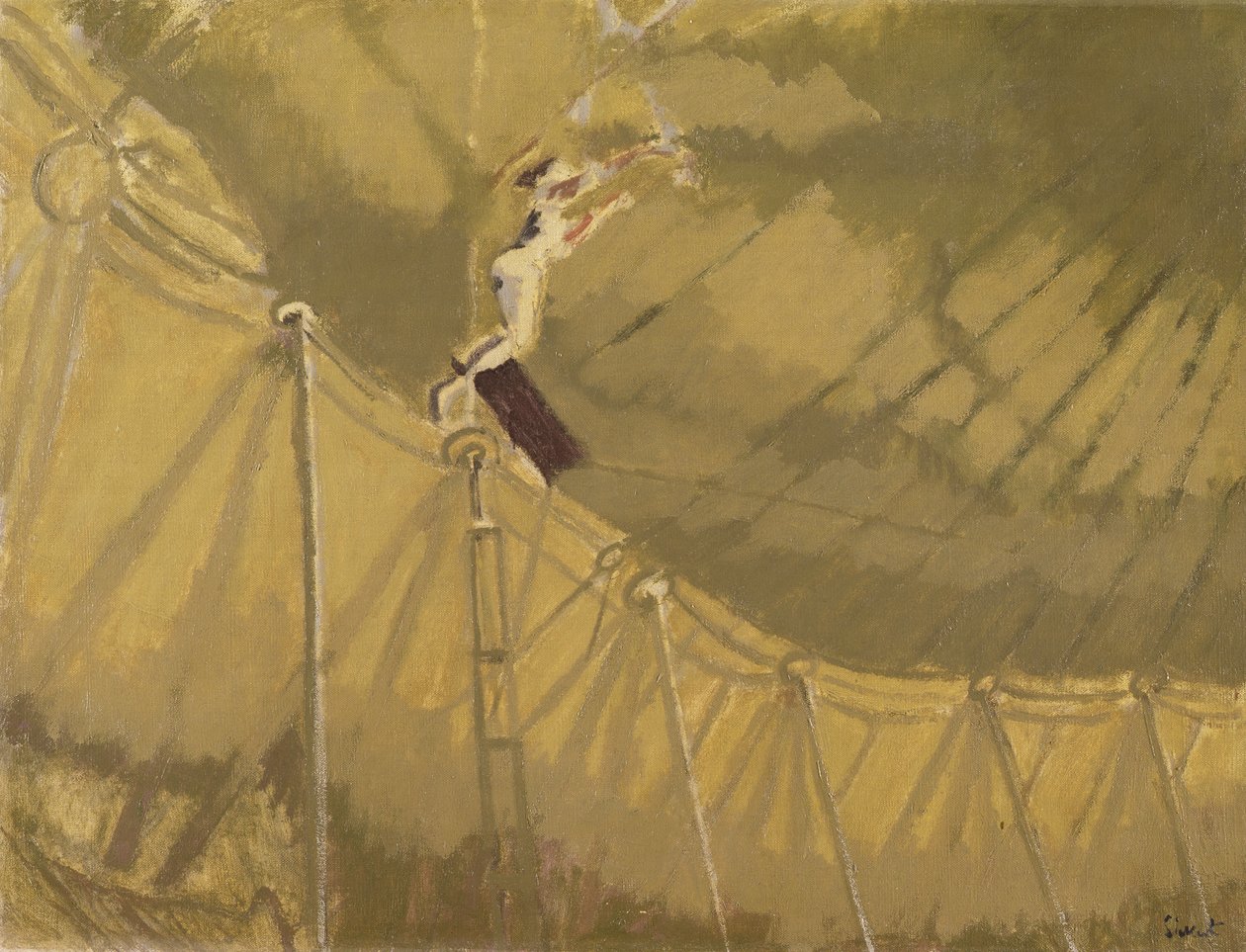 O Trapézio, c.1920 de Walter Richard Sickert
