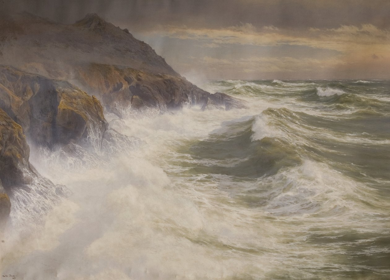 Cabeça de Parafuso, South Devon, 1891 de Walter Shaw