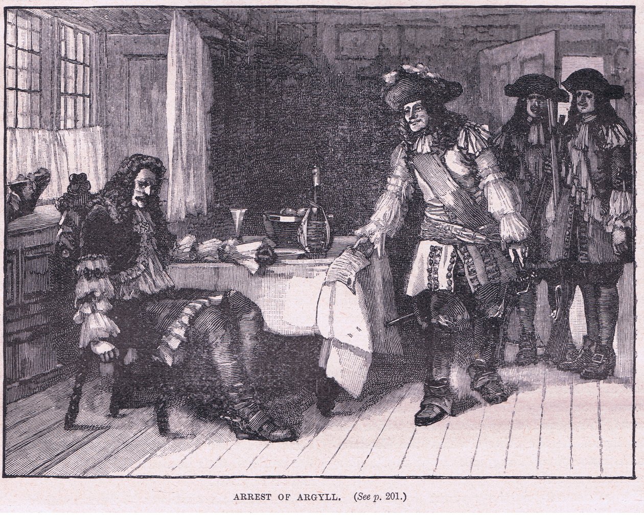 Detenção de Argyll AD 1661 de Walter Stanley Paget