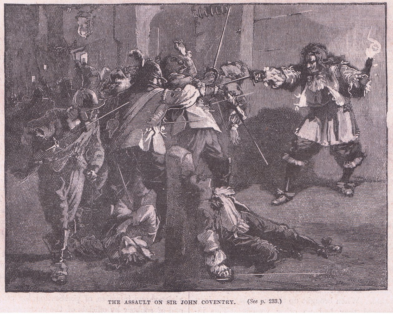 O assalto a Sir John Coventry de Walter Stanley Paget