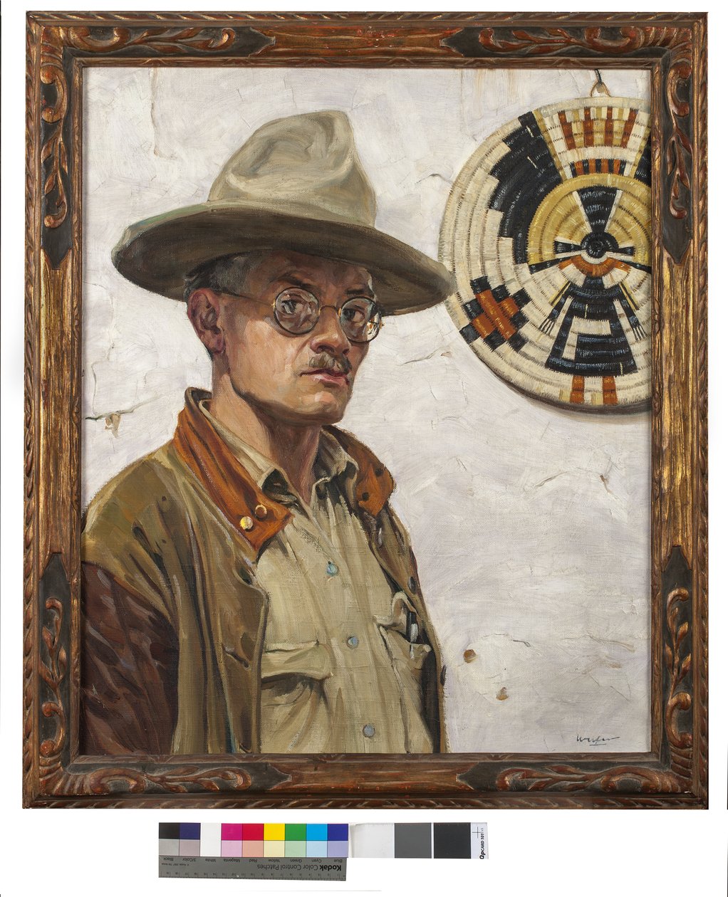 Auto-retrato de Walter Ufer