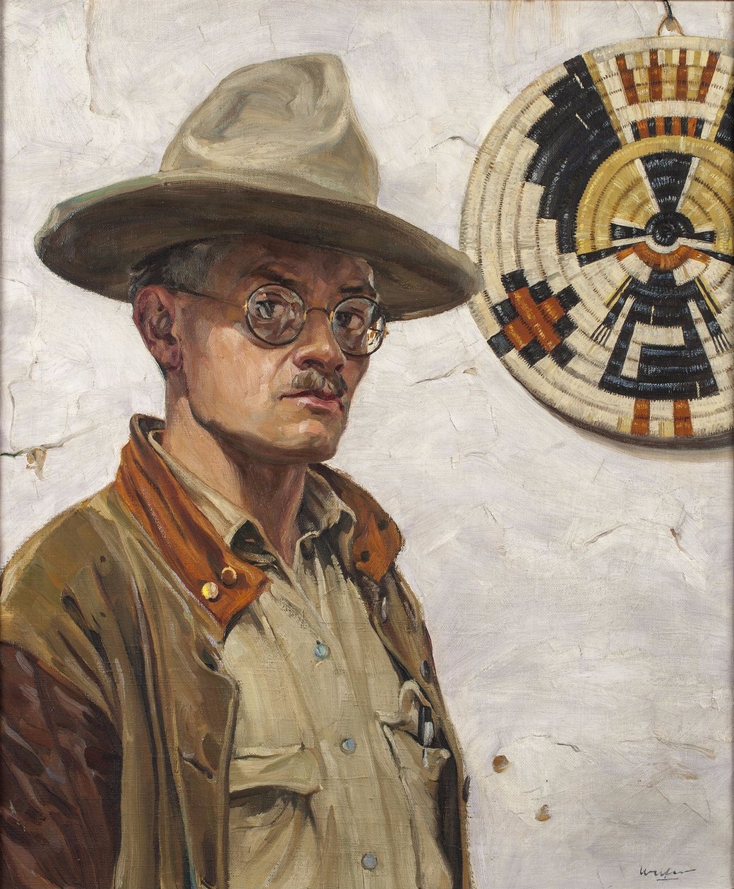 Auto-retrato de Walter Ufer