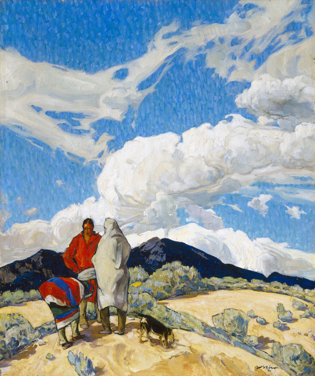 The Rendezvous, c.1914-22 de Walter Ufer