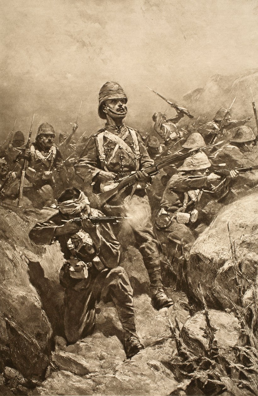 A Guerra do Transvaal, 1899-1901, de "The Illustrated London News", 1901 de Thomas Walter Wilson