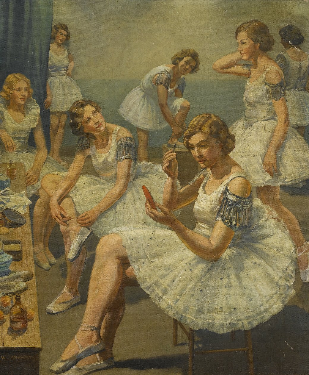 Preparação para o Ballet de Walter Ashworth