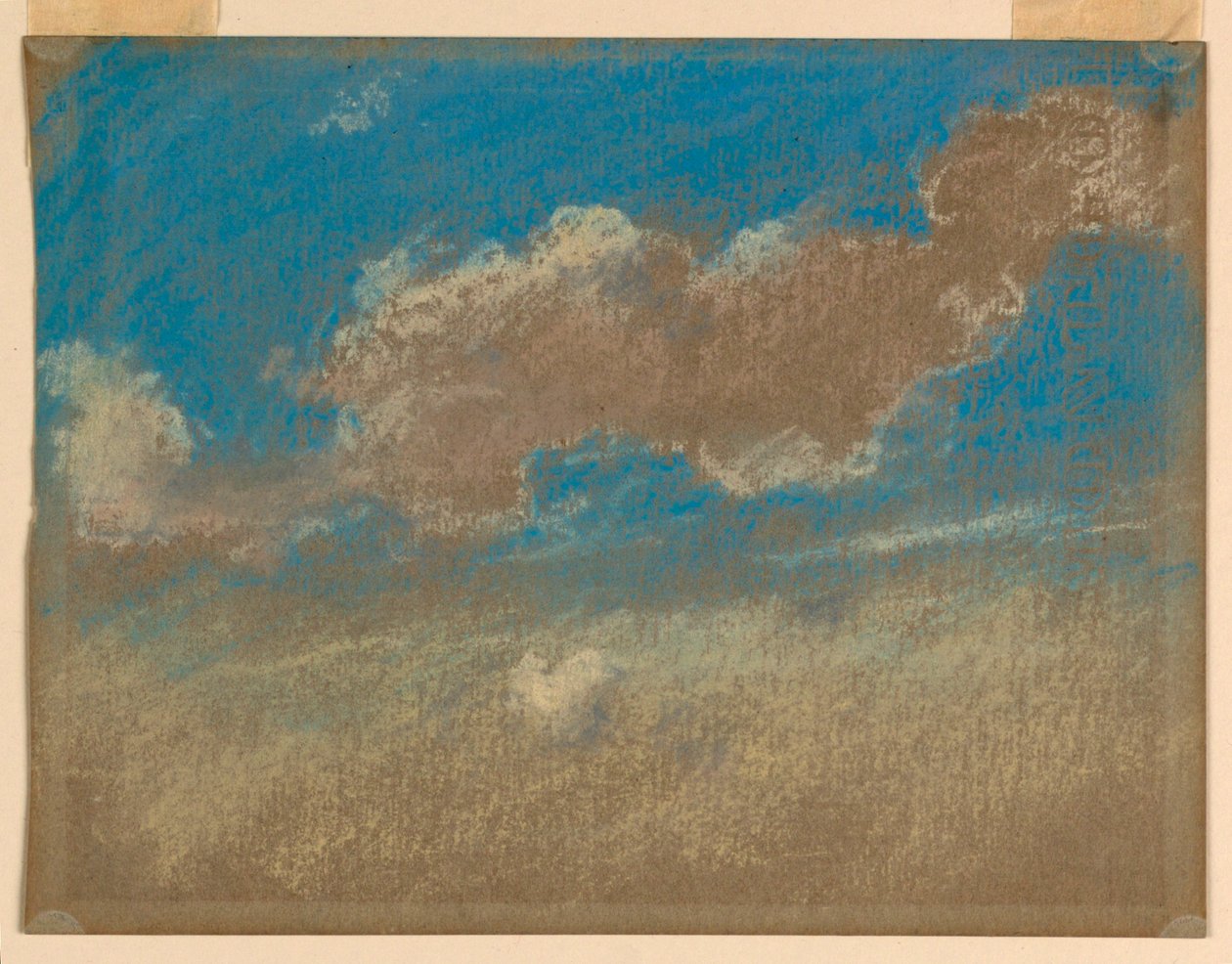 Nuvens em um céu azul de Walter Clark
