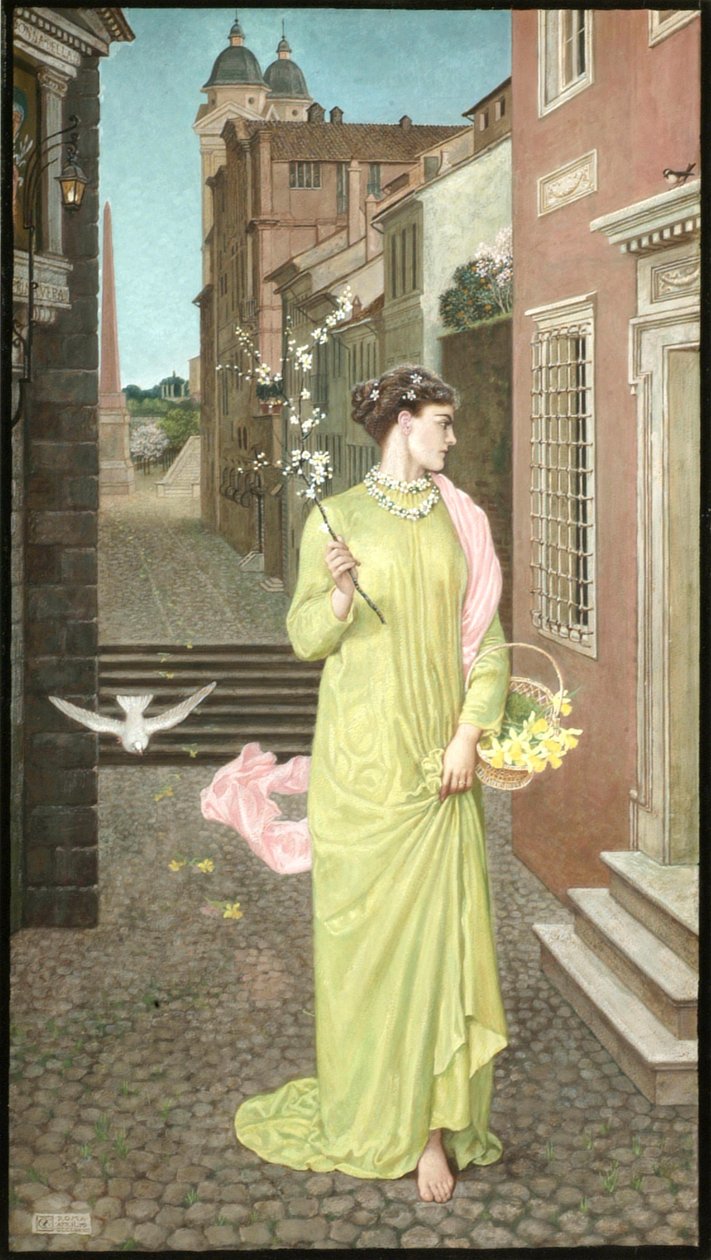 Um Arauto da Primavera de Walter Crane