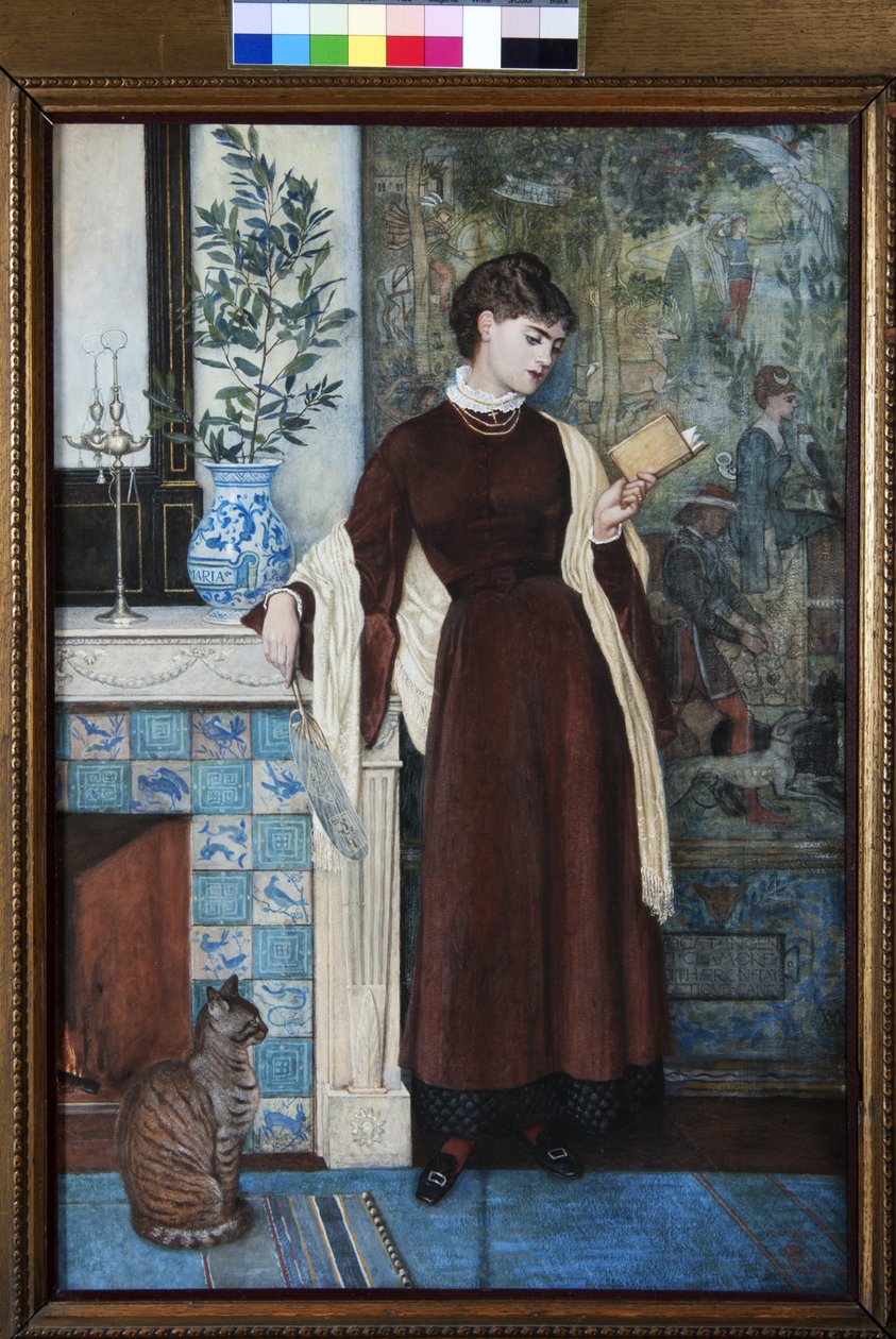 Em casa: um retrato de Walter Crane
