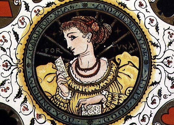 cartão de Natal de Walter Crane