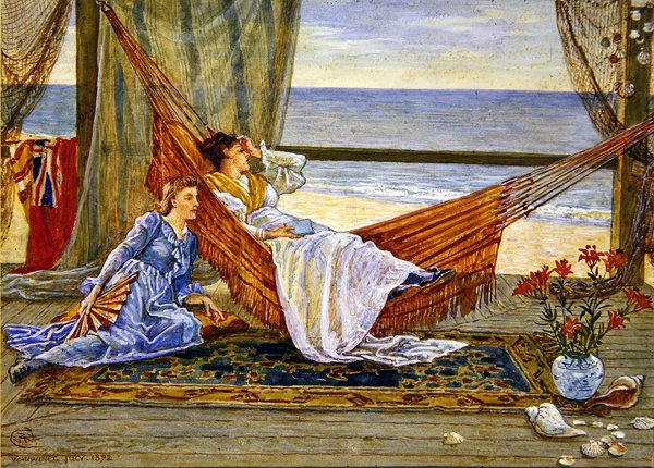 Na Casa de Praia de Walter Crane