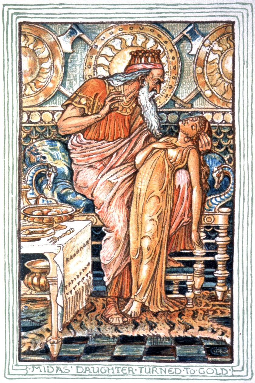 Rei Midas de Walter Crane
