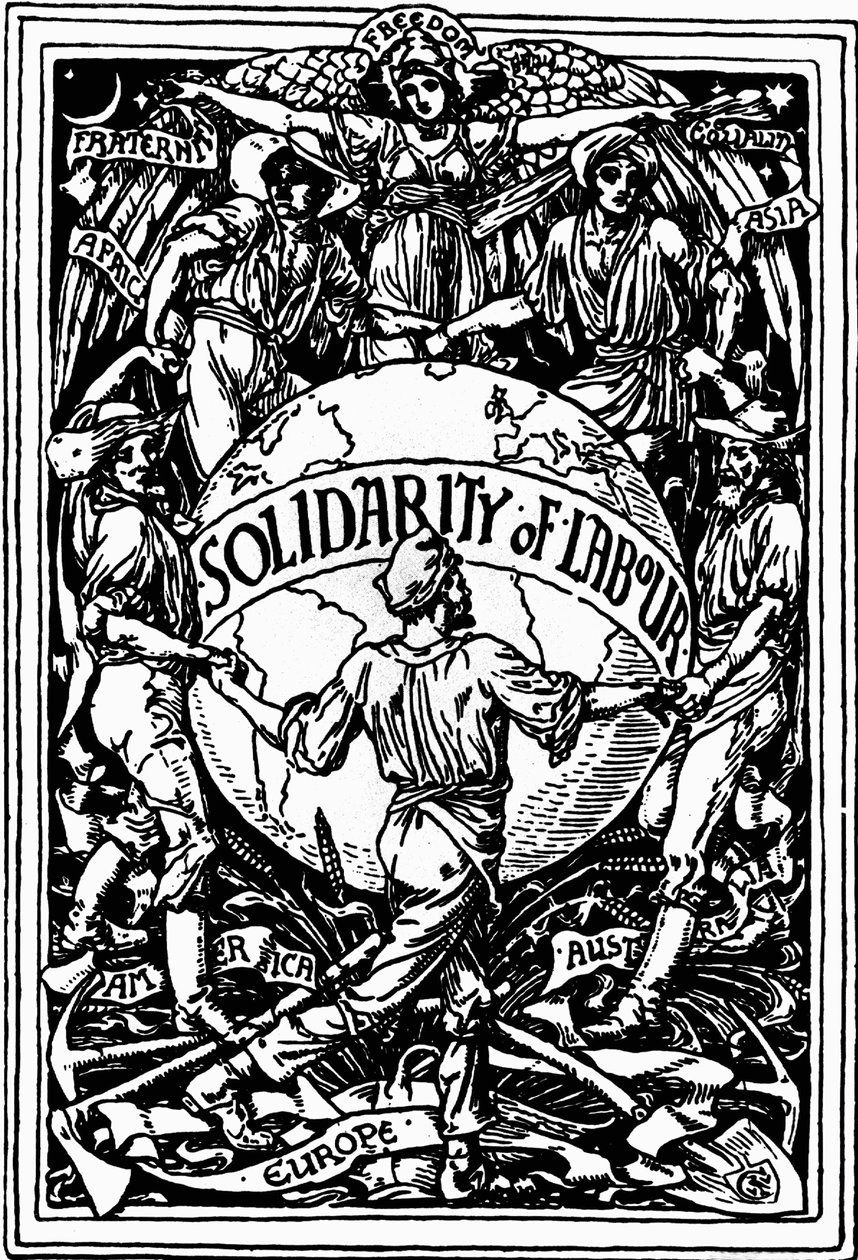 Dia do Trabalhador em Maio de Walter Crane