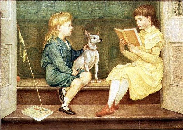 Lionel e Beatrice Crane de Walter Crane