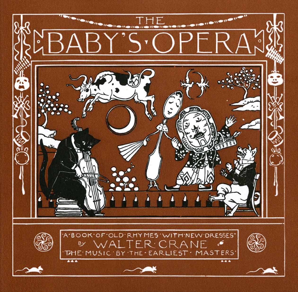 A Ópera dos bebés de Walter Crane