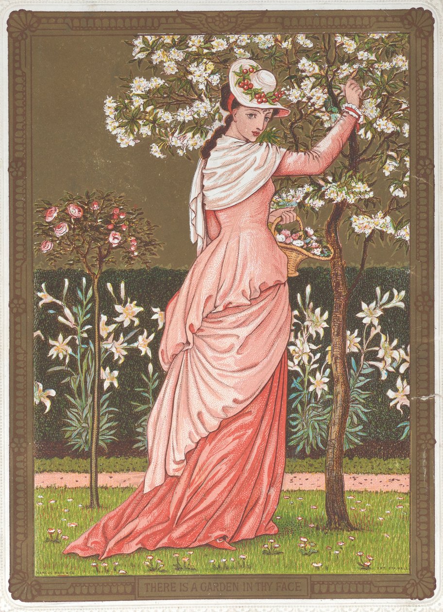 Valentine, 1876. de Walter Crane