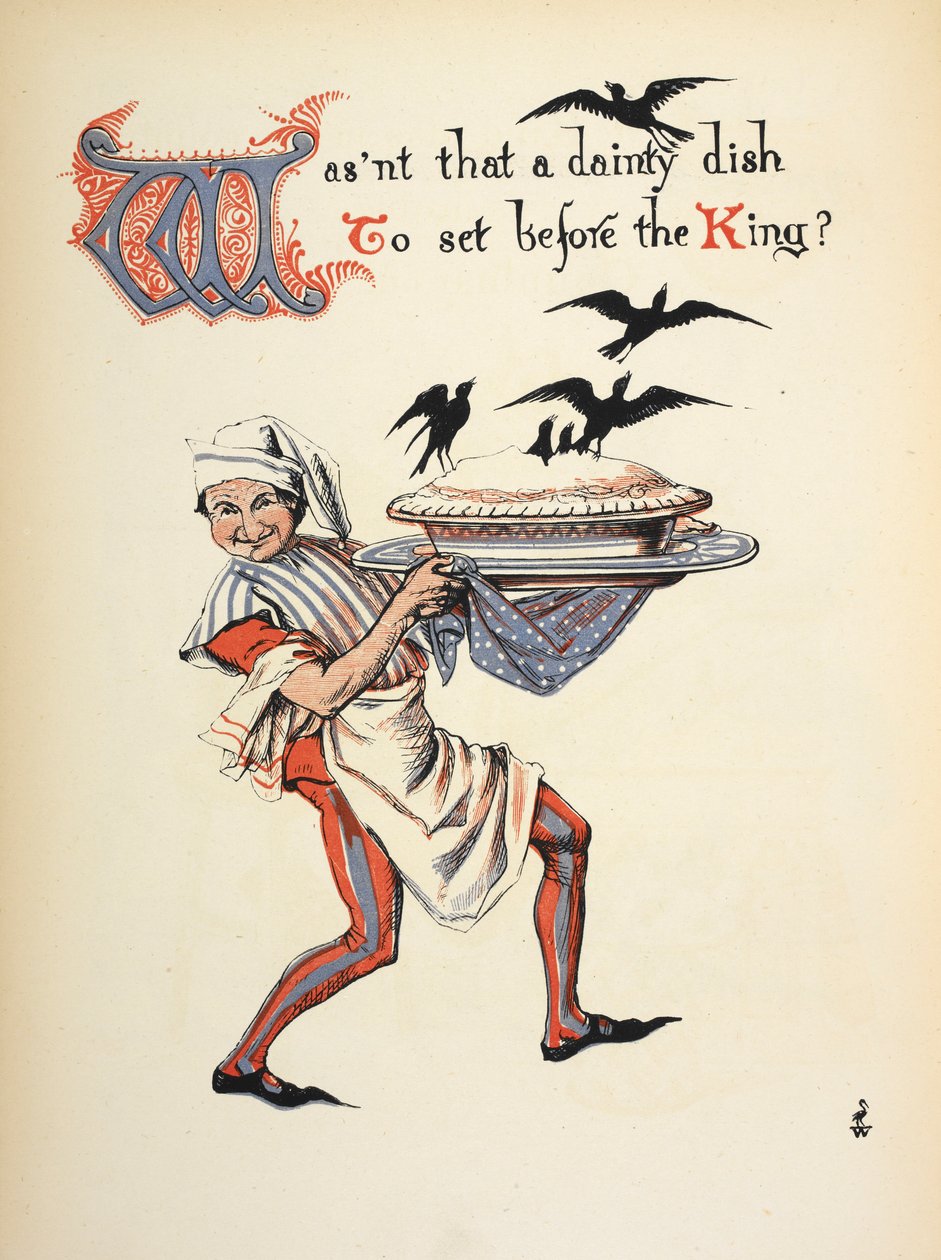 Não era esse um prato delicado para pôr perante o rei? de Walter Crane
