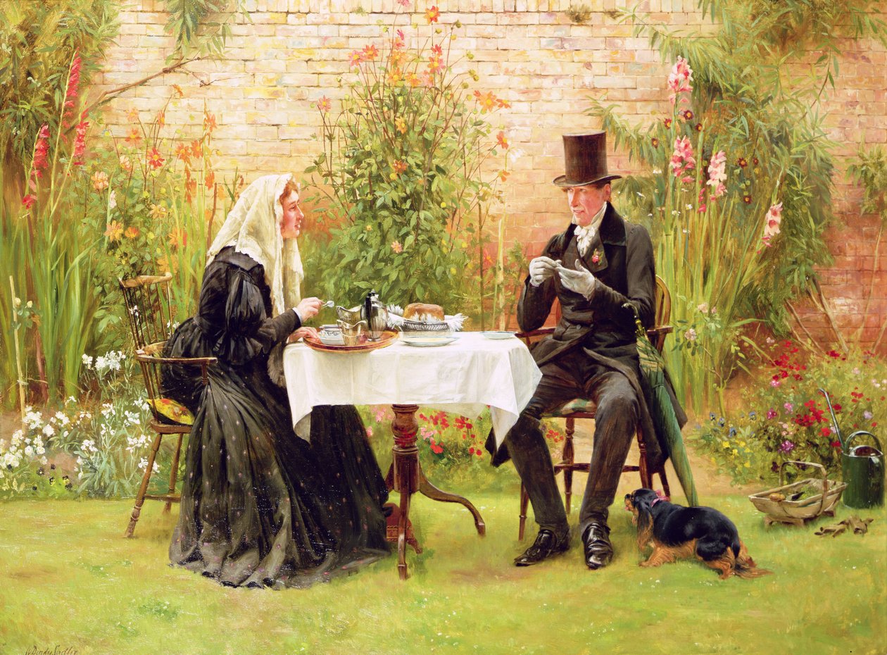 A viúva em casa de Walter Dendy Sadler