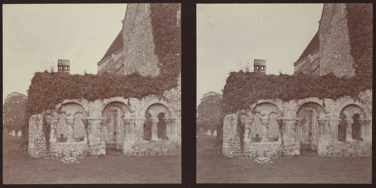 Boxgrove Priory, Boxgrove, Chichester, West Sussex, 1913. de Walter Edward Zehetmayr