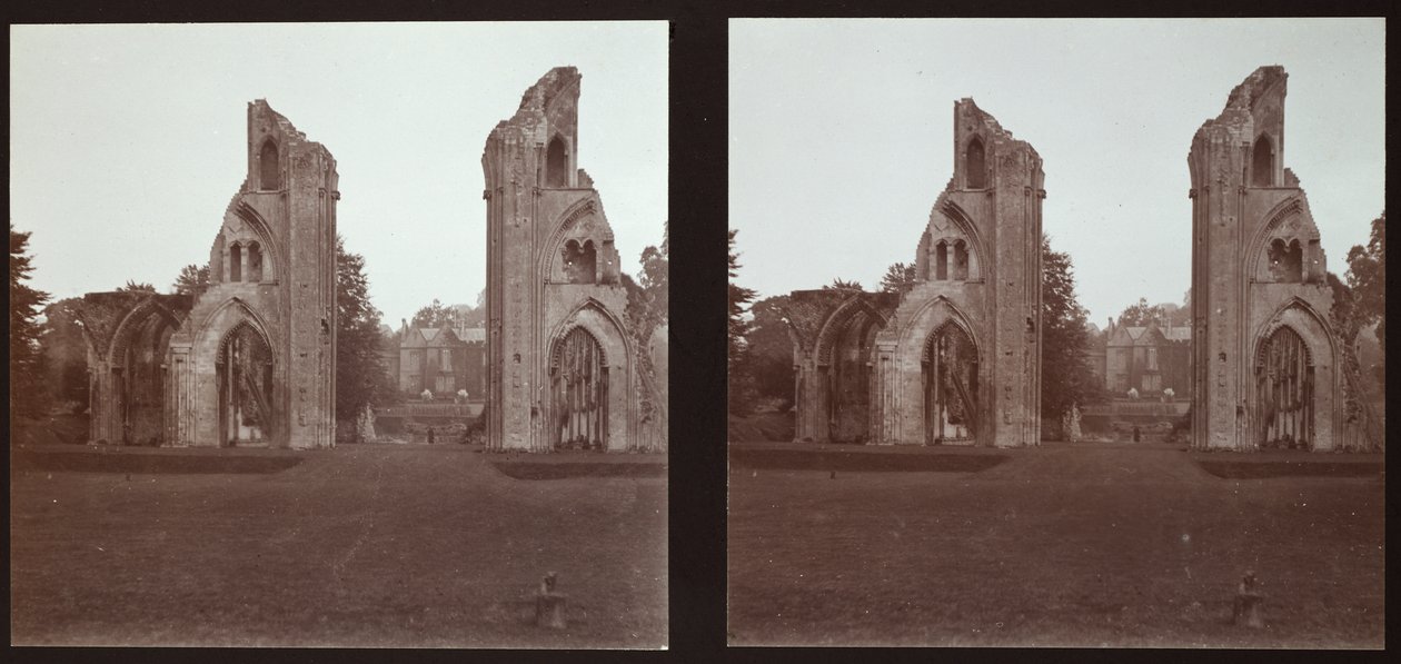 Abadia de Glastonbury, Glastonbury, Mendip, Somerset, 1913. de Walter Edward Zehetmayr