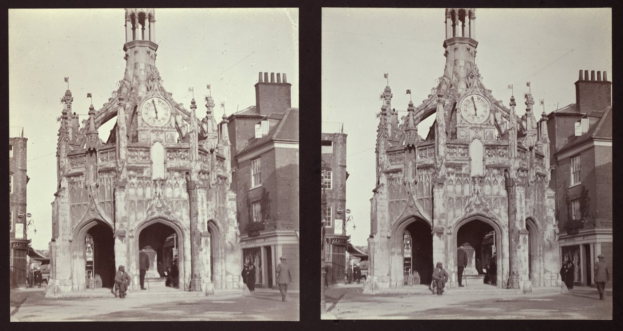 Market Cross, Chichester, West Sussex, 1913. de Walter Edward Zehetmayr