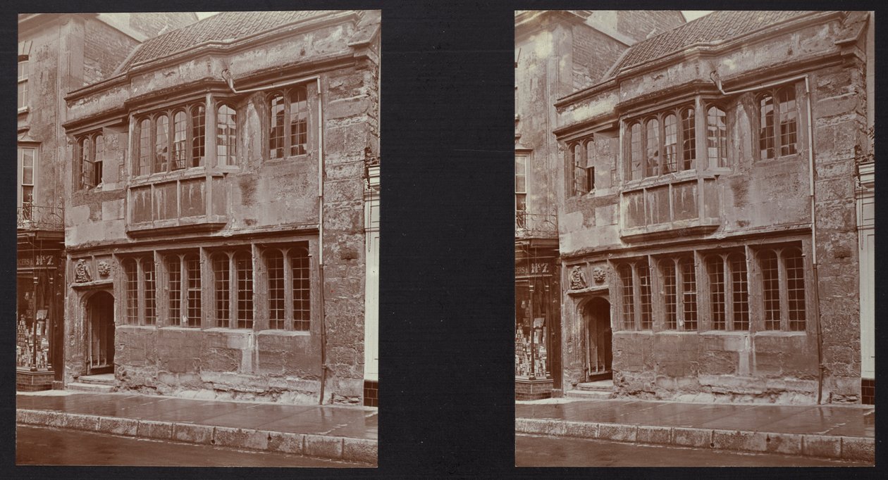 Tribunal House, High Street, Glastonbury, Mendip, Somerset, 1913. de Walter Edward Zehetmayr
