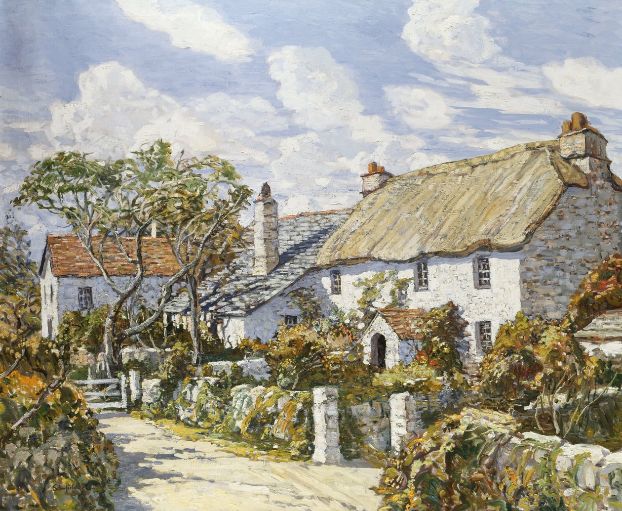 Outono na Cornualha de Walter Elmer Schofield