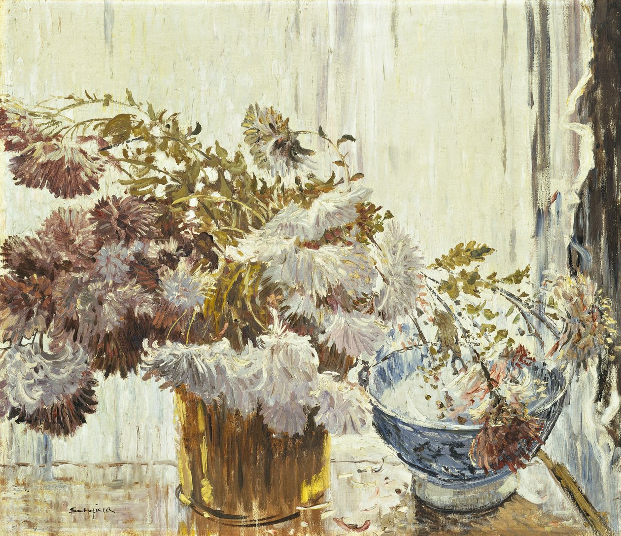 Crisântemos de Walter Elmer Schofield