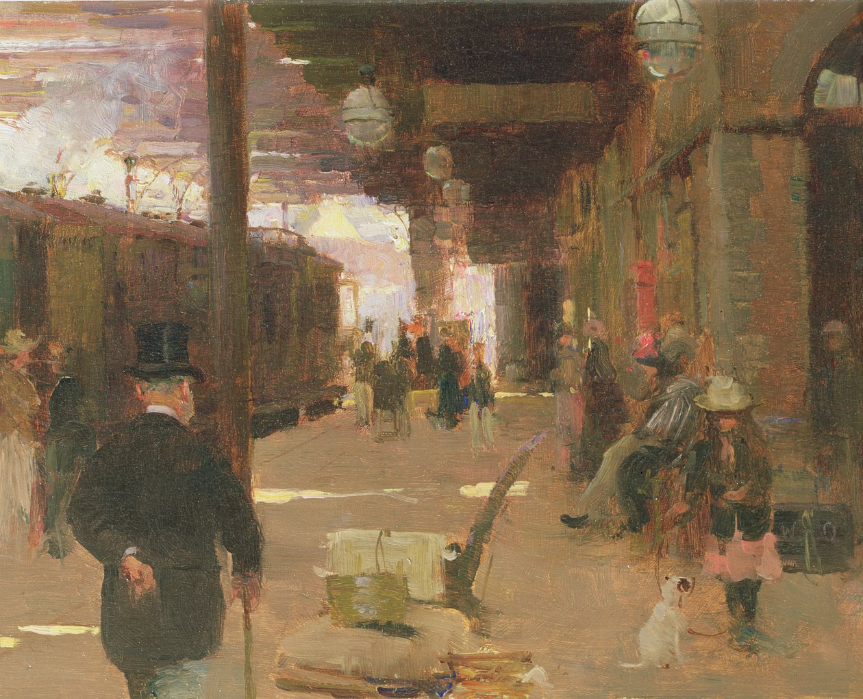 Estação Ferroviária Hastings de Walter Frederick Osborne