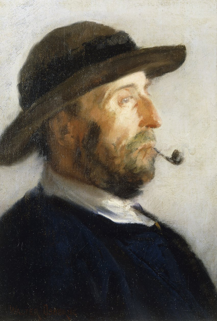 Retrato de um artista, 1884 de Walter Frederick Osborne