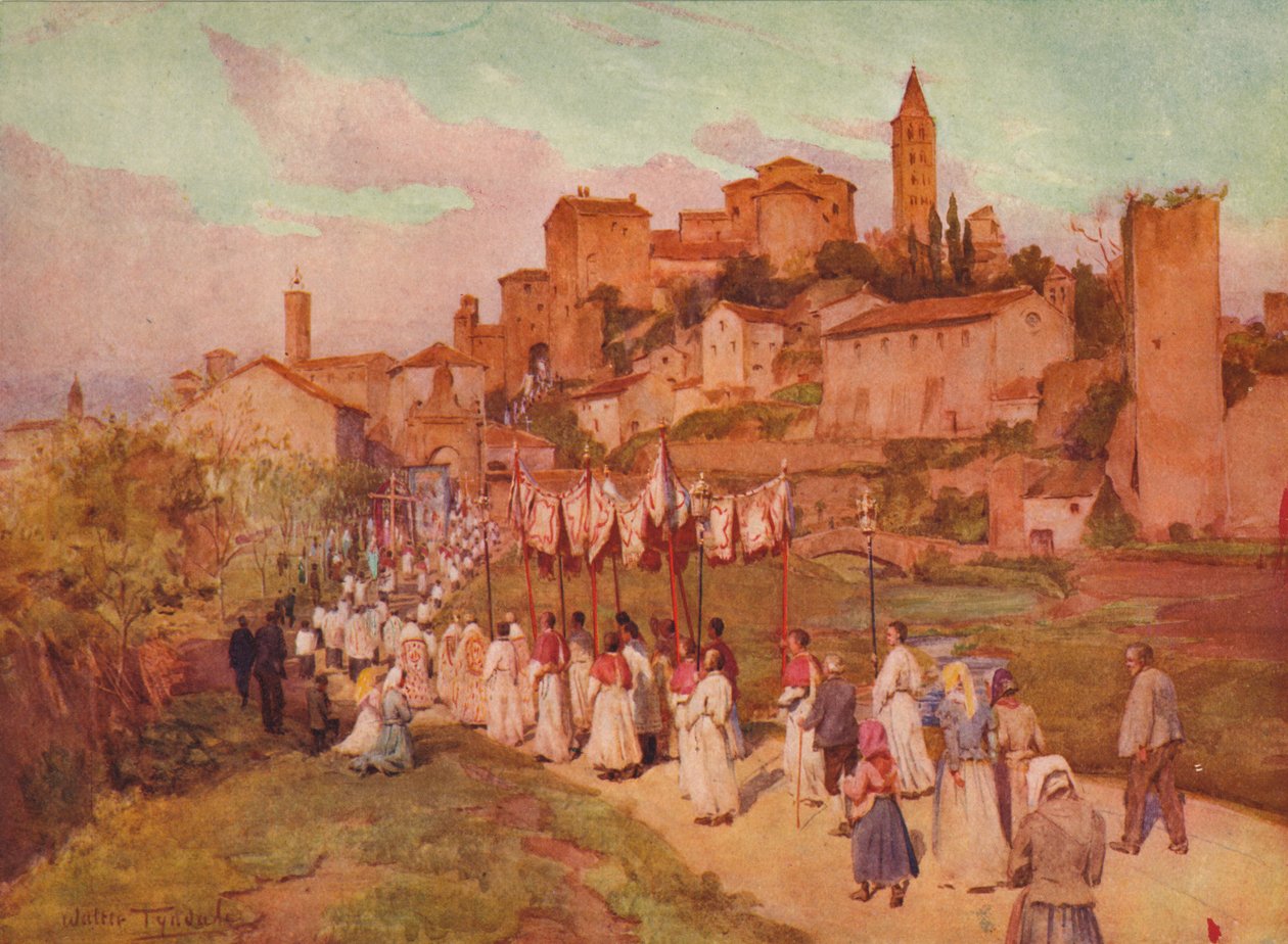 O corpo de pelo Viterbo C1900 1913 de Walter Frederick Roofe Tyndale