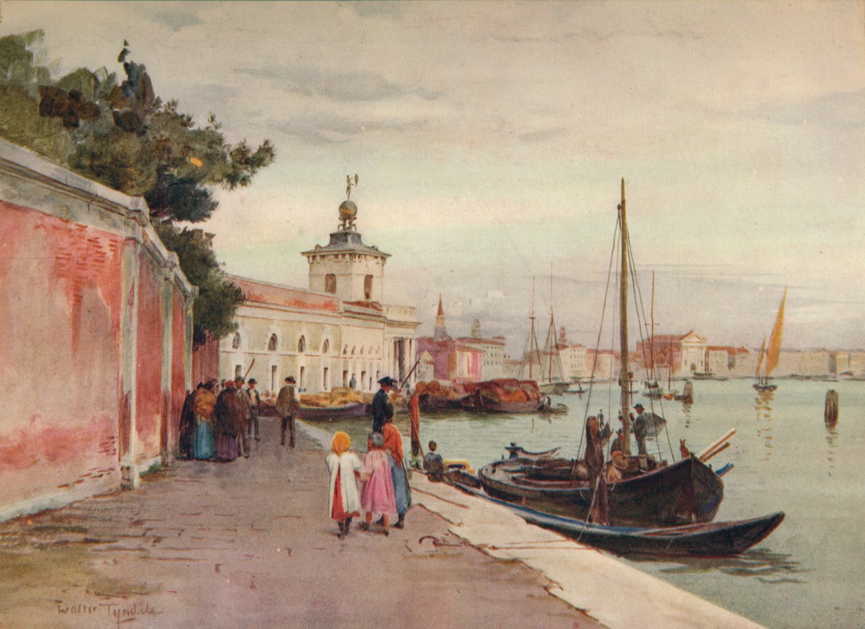 La Dogana, Veneza, c1900 1913 de Walter Frederick Roofe Tyndale