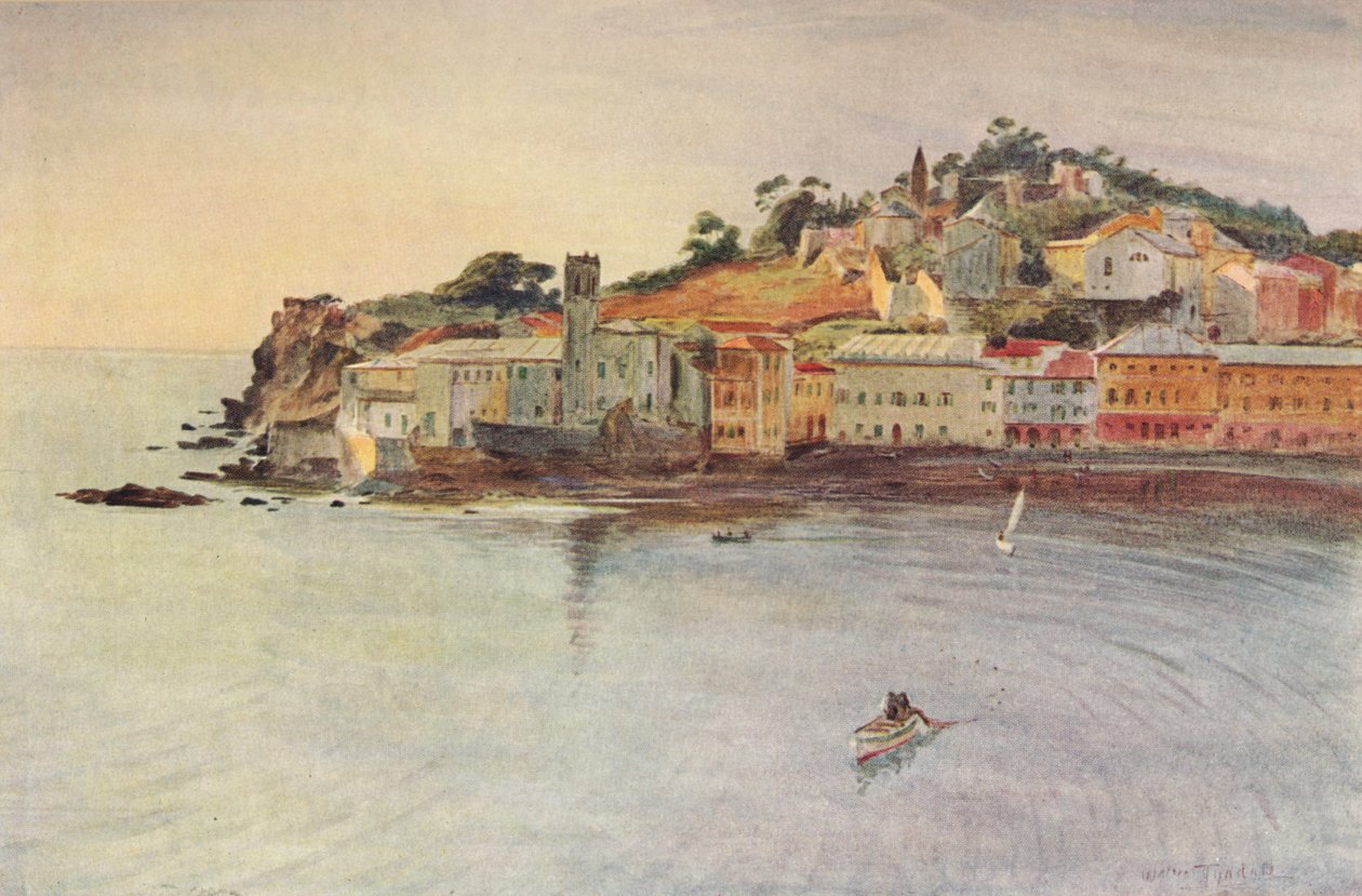 A Península, Sestri Levante, c1910, 1912 de Walter Frederick Roofe Tyndale