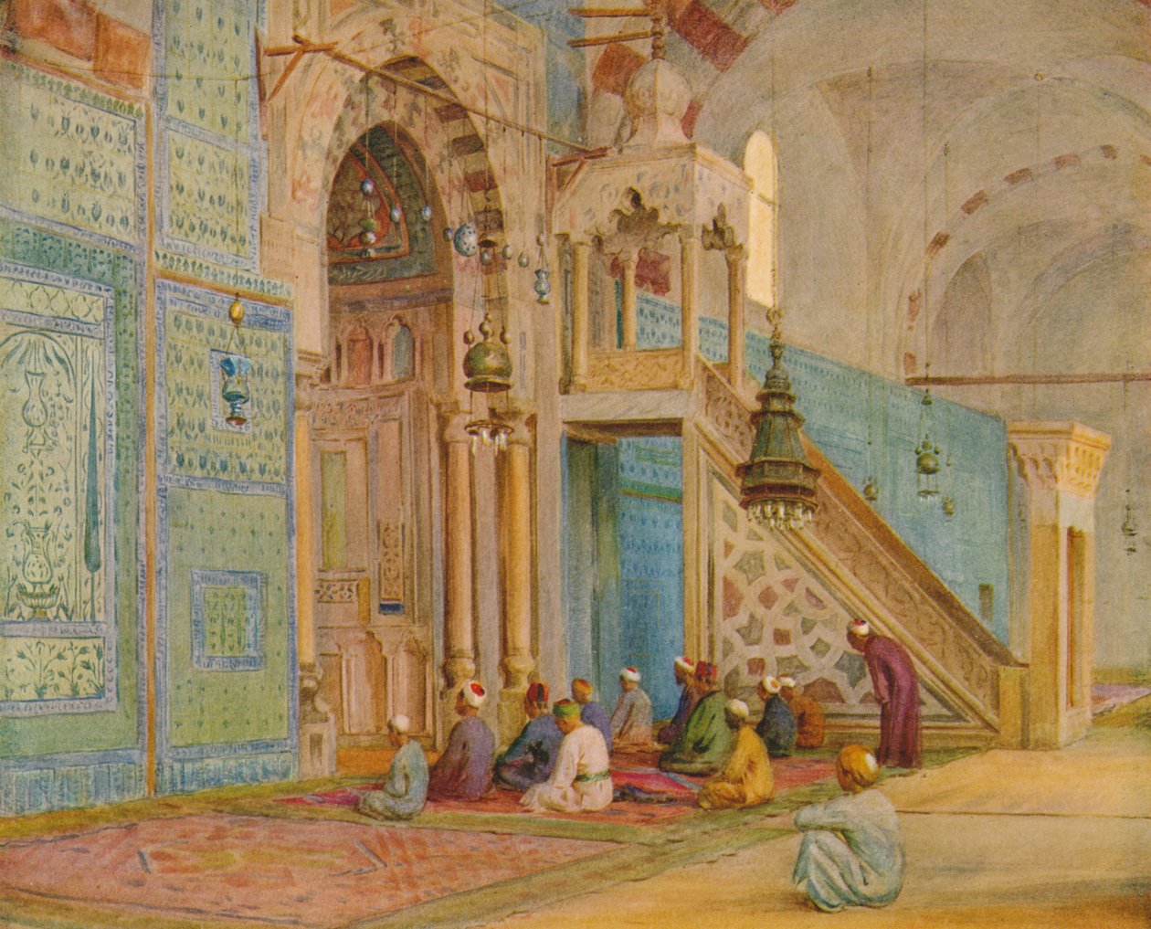 A Mesquita Azul, c1905, 1912 de Walter Frederick Roofe Tyndale