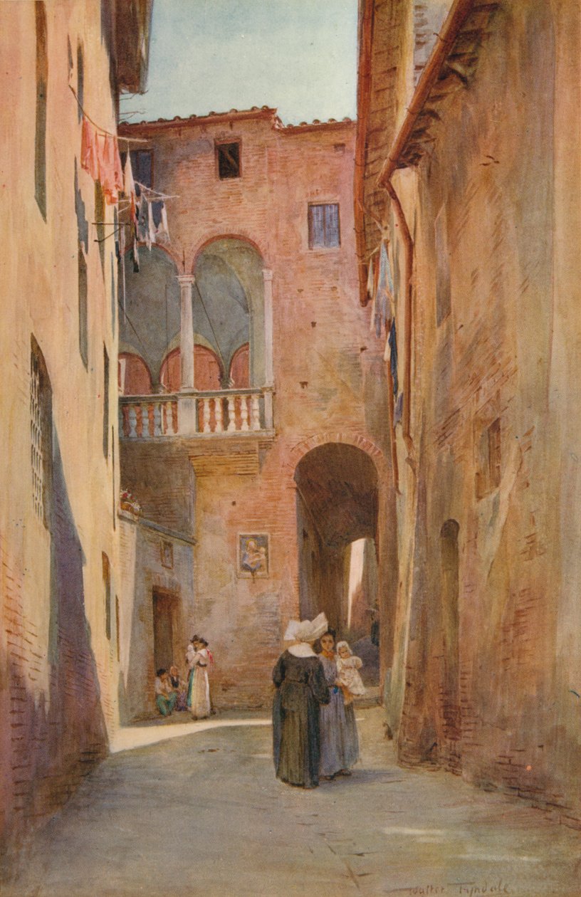 A Casa de Catarina de Siena, c1900 1913 de Walter Frederick Roofe Tyndale